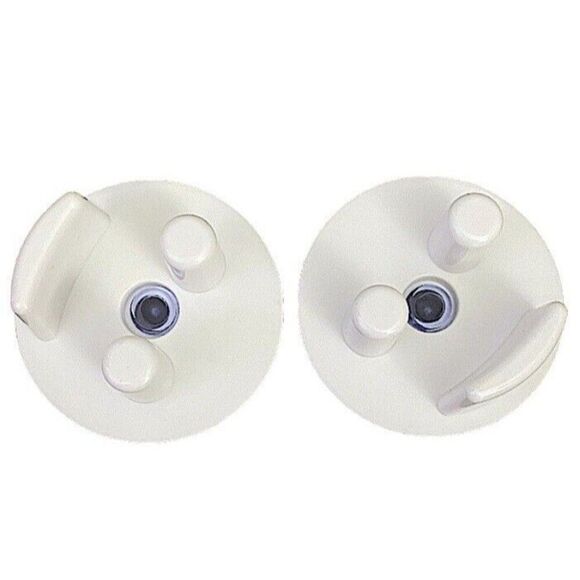 Sponge Holder New with Suction Cup Mount Smiley Face Sponge Holder Set Of 2 - Picture 2 of 3